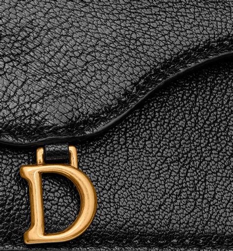 saddle cosmos zipped card holder|Saddle Cosmos Zipped Card Holder Black Goatskin .